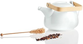 ERNESTO® Kanvica na čaj z bambusu a porcelánu (100310874) | BIANO