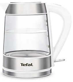 Rýchlovarná kanvica Tefal Glass KI730132 biela (použité)