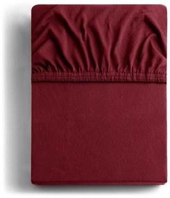 Vínová napínacia plachta jersey 140x200 cm Amber – Restilo