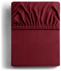 Vínová napínacia plachta jersey 200x200 cm Amber – Restilo