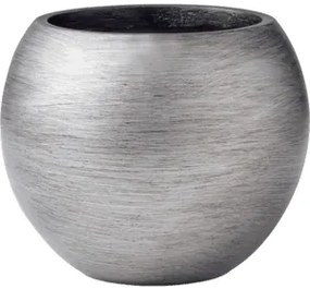 Kvetináč Capi Lux Retro Vase Ball strieborný 29x25 cm