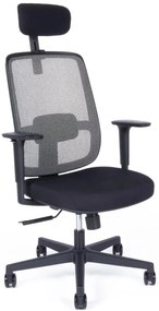 OFFICE PRO -  OFFICE PRO Kancelárska stolička CANTO BLACK SP šedá