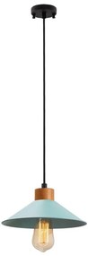 Závesné svietidlo na lanku MANAVGAT 1xE27/40W/230V modrá/hnedá