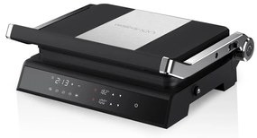 Niceboy ION Grillmaster - Kontaktný gril 2000W/230V čierna/matný chróm