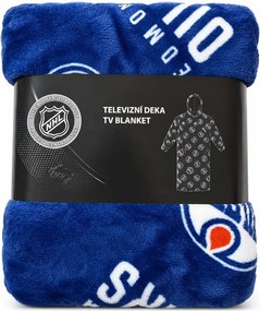 Mikinová televízna deka NHL Edmonton Oilers – veľ. M