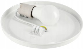 BERGE Prisadený LED stropný panel 1x E27 pre okrúhlu žiarovku
