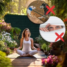 Tieniaca sieť 1,2x50m 140g/m2 + 50 svoriek PLONOS 454111 - zelená