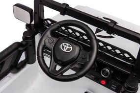 LEAN CARS Elektrické autíčko Toyota FJ 4x4 biele