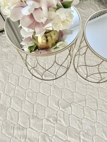 Koberec Rabbit 3D 02 CREAM rozmery koberec: 80x140 cm
