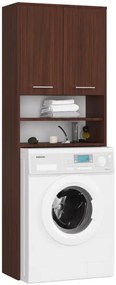 Kúpeľňová skrinka nad práčku FIN wenge