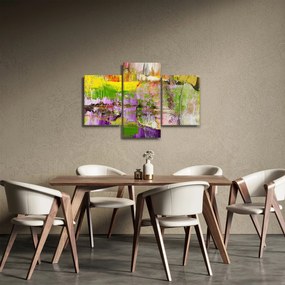 Obraz abstrakcie - maľba (90x60 cm)