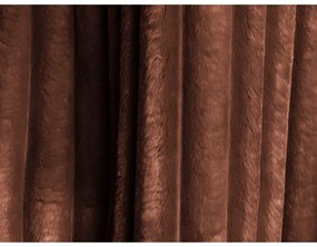 Terakotová menčestrová rozkladacia/s úložným priestorom pohovka 266 cm Kini – Makamii