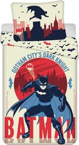 Jerry Fabrics Bavlnené obliečky 140x200 + 70x90 cm -  Batman "Gotham´s Knight"