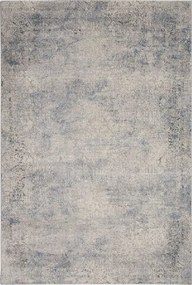 Koberec RUSTIC TEXTURES 9 IVORY/L. modrý