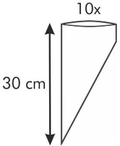 Tescoma DELÍCIA zdobiace vrecúško 30 cm, 10 ks, 30 cm