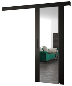 Posuvné dvere 70 cm Slavdro 2 (čierna matná). Akcia -79%. Vlastná spoľahlivá doprava až k Vám domov. 1108734