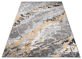 Kusový koberec PP Kevis šedožltý 160x220cm