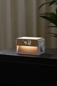 Immax 09114L - LED stolná lampa s budíkom a nabíjaním CALM LED/1,2W/5V