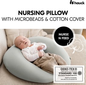 Hauck Univerzálny dojčiaci vankúš NURSE N FEED, Anthracite