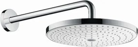 Hansgrohe Raindance Select S hlavová sprcha na stěnu vrátane sprchového ramená biela/chróm 27378400
