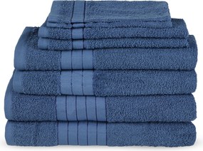 XXXLutz SADA FROTÉ UTERÁKOV, modrá - Kúpeľňový textil - 003956023103