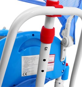 Trojkolesový bicykel Happy Blue Elephant B35-2