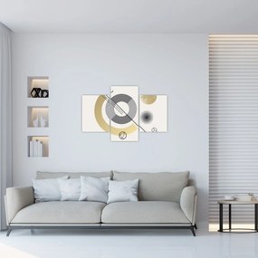 Obraz - Geometrické tvary N⁰2 (90x60 cm)