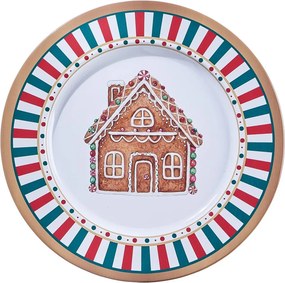 XMAS Podnos perníkový domček 33 cm