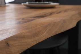 Dizajnový jedálenský stôl Massive 140 cm divá akácia