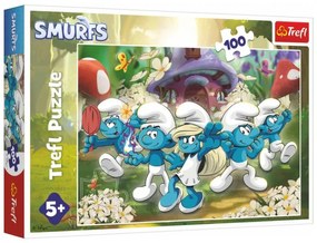 Trefl Puzzle Seznamte se se Šmouly 100 dílků