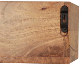 furniture-nabytek.cz - Drevená polica na stenu 150x22 z masívu mango