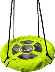LEAN Sport Záhradná hojdačka Čapie hniezdo pre deti zelená 60 cm