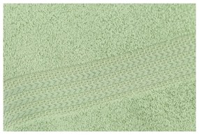 Zelený uterák z čistej bavlny Foutastic, 50 × 90 cm