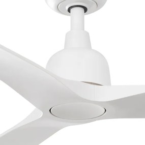 FARO 34363WT - Stropný ventilátor OUTWOOD L biely, priemer 150 cm, WT, IP44 + diaľkové ovládanie