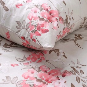 BAVLNENÉ OBLIEČKY COTTONLOVE 200X220 CM, 2KS 70X80 CM KVETY