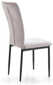 Svetlosivé jedálenské stoličky v súprave 4 ks Holly – Marckeric