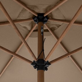 Doppler LIFE 305 cm - naklápací slnečník s kľukou