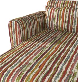 Poťah na kreslo Mysinge farba produktu viacfarebná látka zapletaná, vzorované