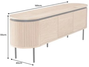TV-skrinka 47450 Atelier 160cm Natural Dub Dyha  - Komfort-nábytok