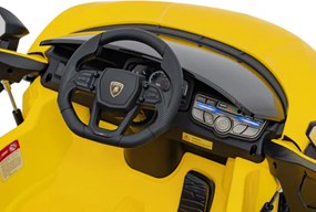 Elektrické autíčko Lamborghini Revuelto žlté