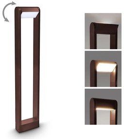 Brilagi - LED vonkajšia lampa CROTONE LED/7W/230V hnedá IP54 80 cm