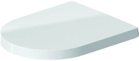 DURAVIT ME by Starck WC sedátko so sklápacou automatikou - Softclose, odnímateľné, tvrdé z Duroplastu, biela, 0020090000