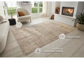 Hnedý/béžový koberec 200x280 cm Terrain – Hanse Home