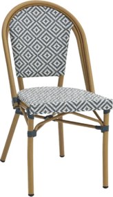 NICE záhradná stolička black