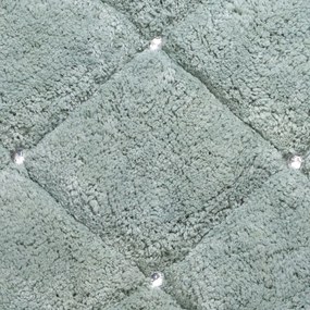 Dekorstudio Kúpeľňový koberček CHIC s kryštálmi v mätovej farbe Rozmer koberca: 60x90cm