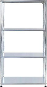 Skrutkový kovový regál 150x80cm