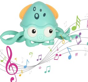 Interaktívna lezúca chobotnica so zvukom