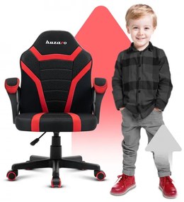 Detská herná stolička Ranger - 1.0 červená mesh
