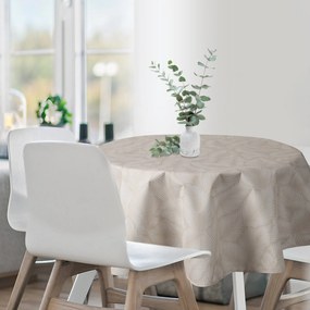 ZÁHRADNÝ VODEODOLNÝ OBRUS GARDEN (FI) 150 CM LISTY