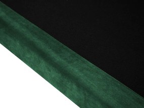 Elegantná zelená čalúnená pohovka pre 3 LOKKA Beliani